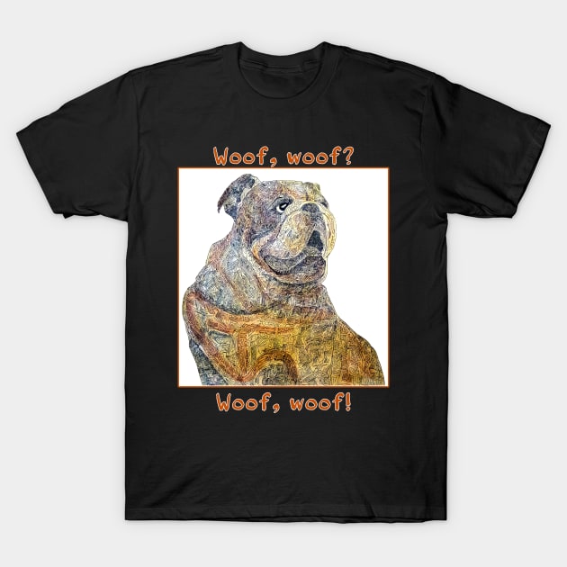 English bulldog T-Shirt by VicaVeresk